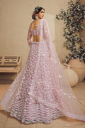 Exquisite Pink Lehenga Choli Ensemble with Embroidery &  Pink Dupatta RTI