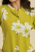 Stylish Yellow Kurta Co-ord Set | Floral Indian Outfit for Women PR