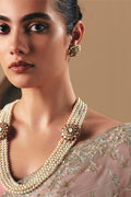 Festive Grey Saree with Zari Embroidery – Party Ready Look RTI