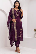 Designer-Style Fuchsia Wine Kurta Set | Women’s Festive Ethnic Collection UK RTI