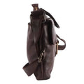 Asta - The Shoulder Handbag -Cognac & Dark Brown Kompanero