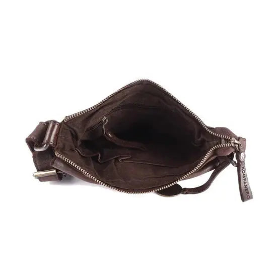 Asta - The Shoulder Handbag -Cognac & Dark Brown Kompanero