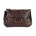 Asta - The Shoulder Handbag -Cognac & Dark Brown Kompanero