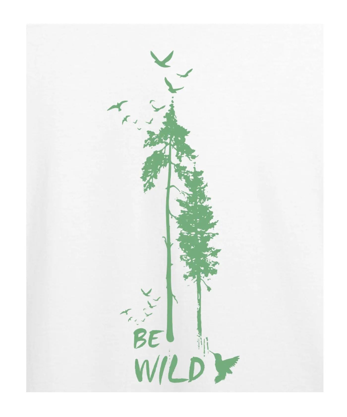 Be Wild Graphic T-Shirt – 100% Cotton - Red & White Variants Offbeat