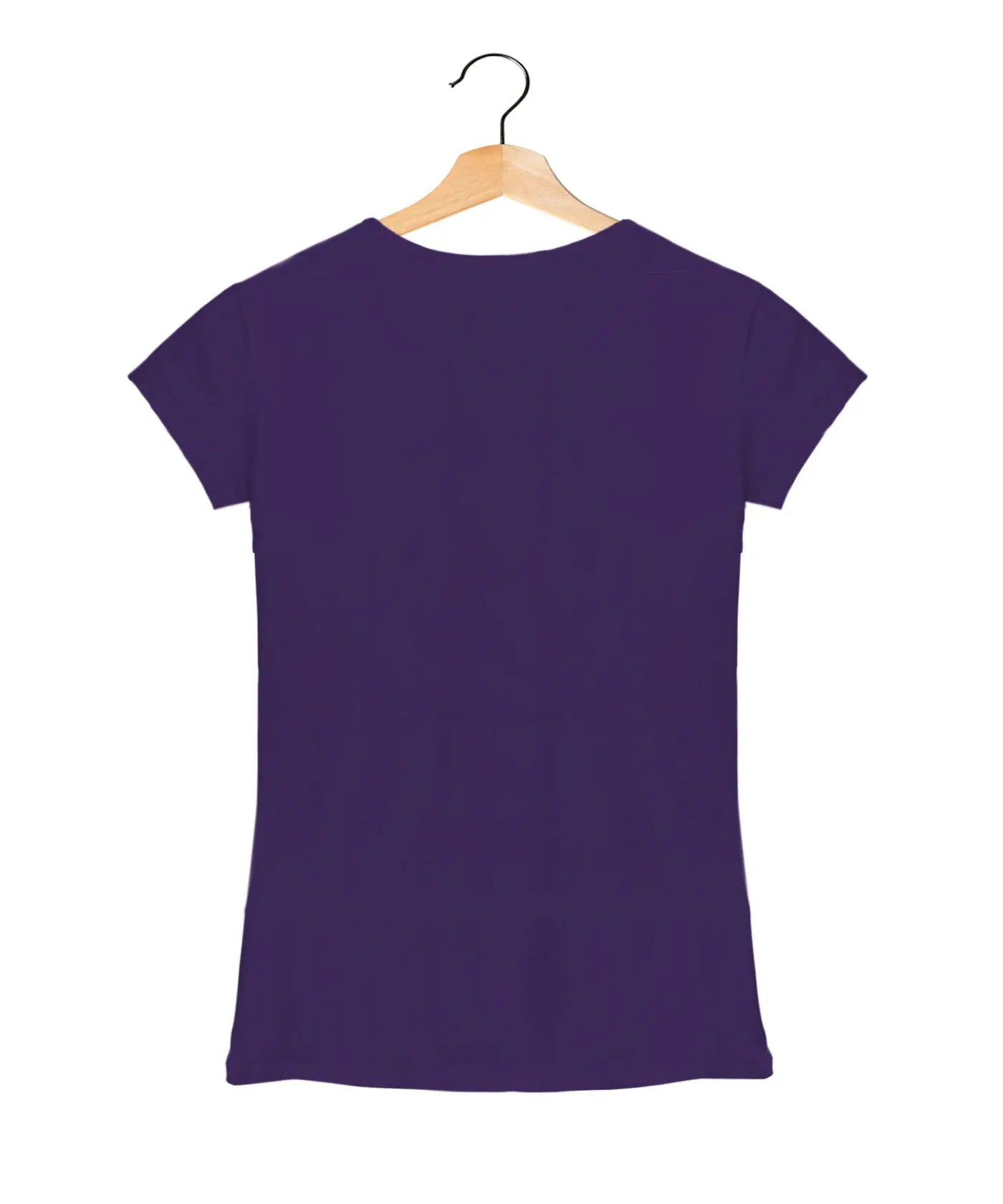 Beyond Awesome - Women’s T-Shirt – Premium Round Neck - Violet - 100% Cotton Offbeat