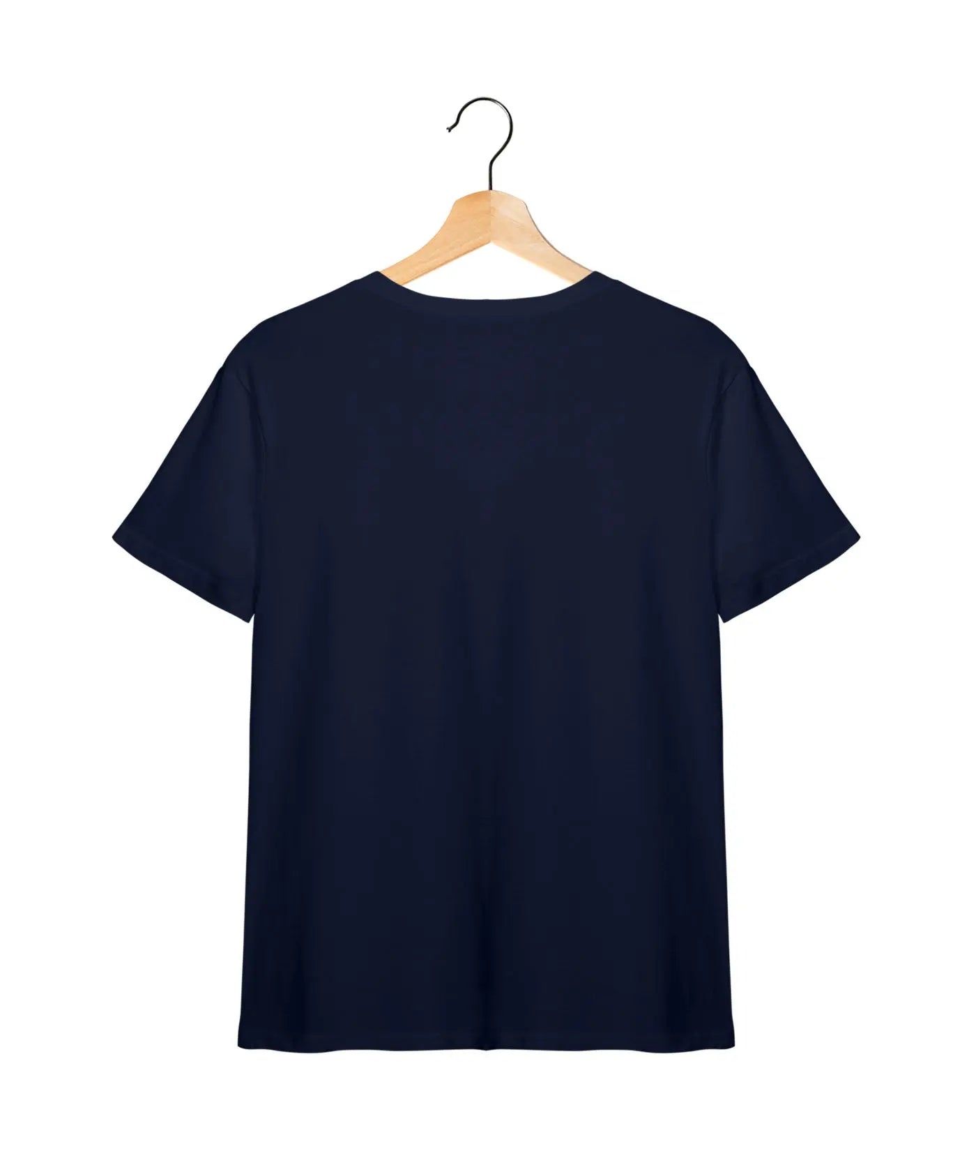 "Flower Love" - Juniors Unisex T-Shirt – Premium Round Neck - Navy Blue - 100% Cotton Offbeat