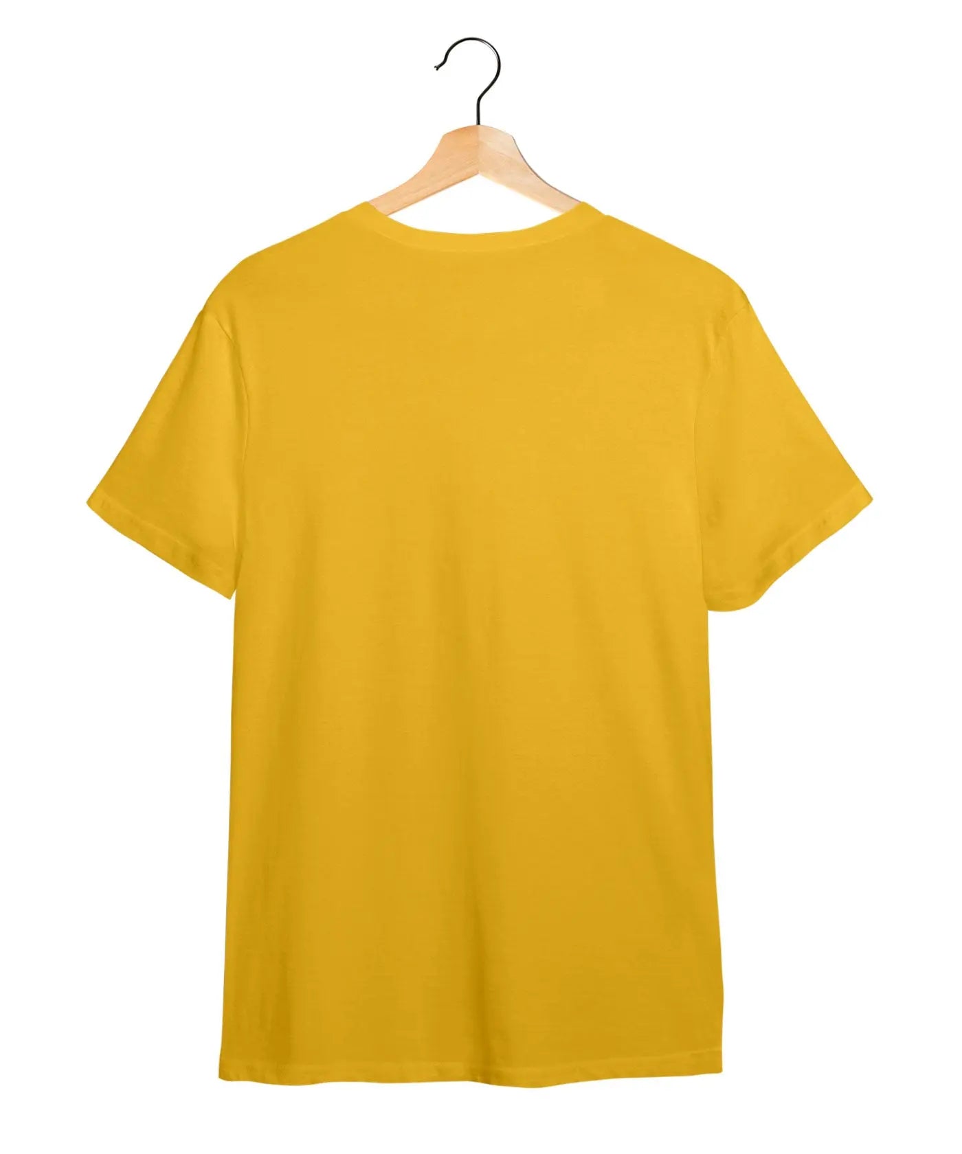 Greed Makes Hungry - Graphic T-Shirt – 100% Cotton - Sunflower Yellow & White Variants Offbeat