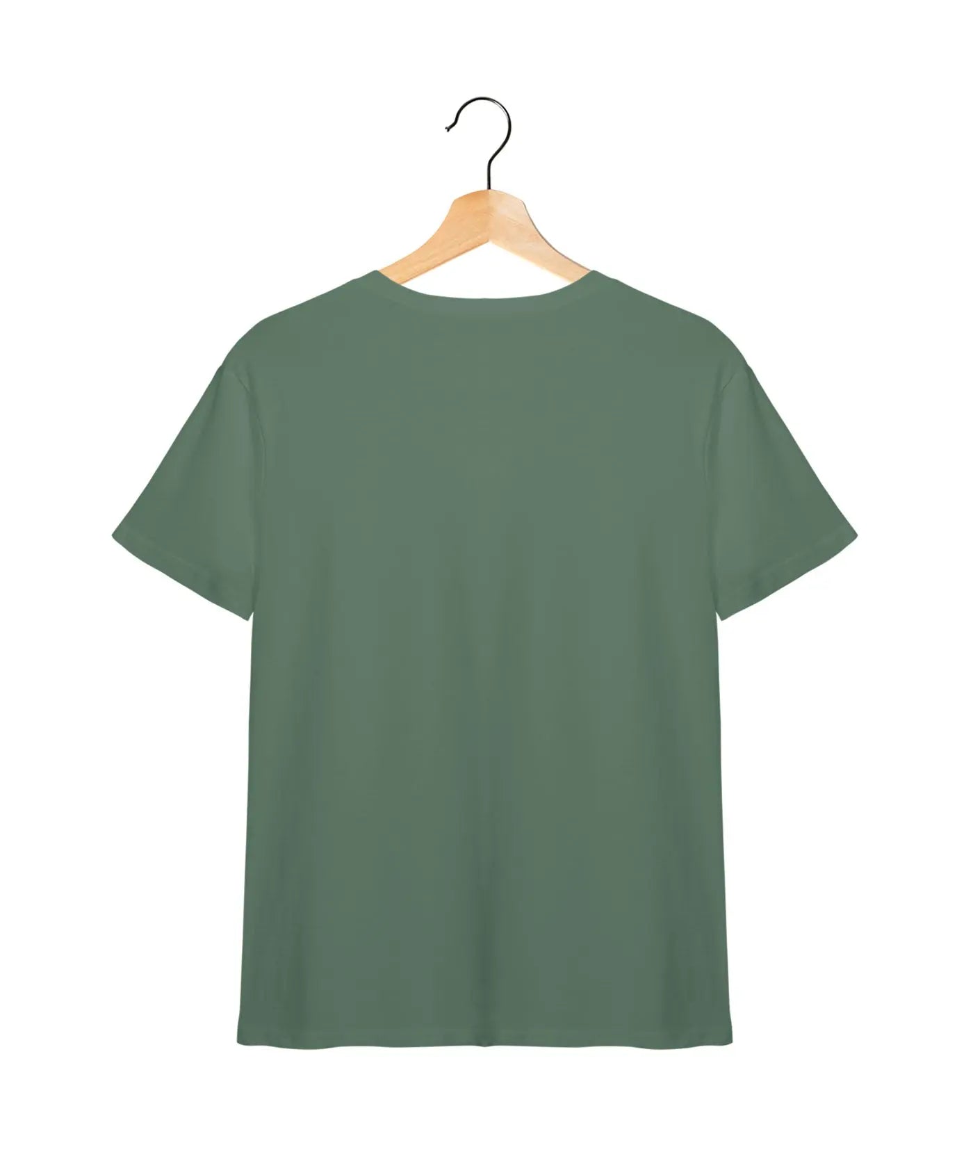 " I Need More Space" - Juniors Unisex T-Shirt – Premium Round Neck - Basil Green - 100% Cotton Offbeat