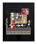 Joy Of Work - Women’s T-Shirt –  Premium Round Neck - Black - 100% Cotton Offbeat