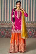 Rani Pink Salwar set who love vibrant ethnic fashion LF