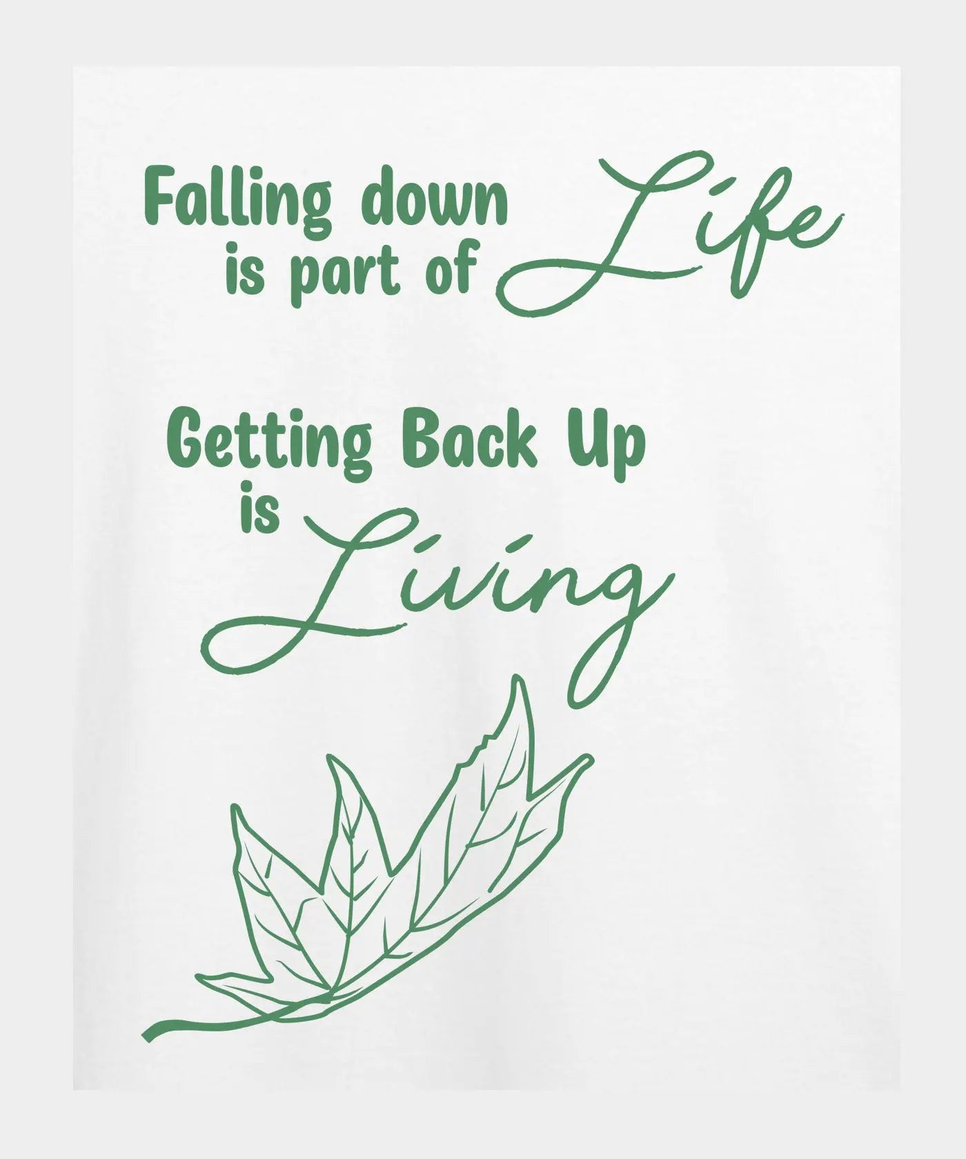 Life And Living - Graphic T-Shirt – 100% Cotton - Sunflower Yellow & White Variants Offbeat