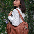 Lucy - The Handbag - Mustard and Cognac Kompanero