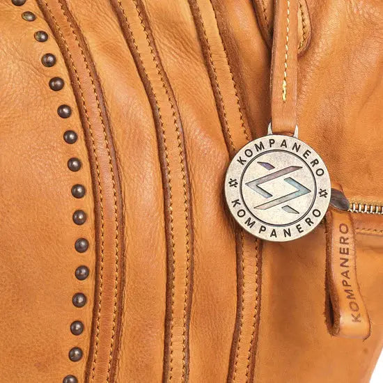 Lucy - The Handbag - Mustard and Cognac Kompanero