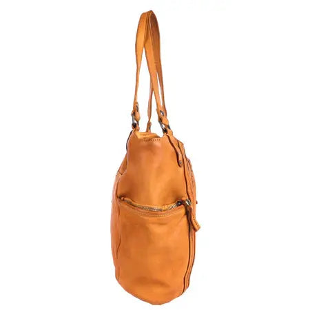 Lucy - The Handbag - Mustard and Cognac Kompanero