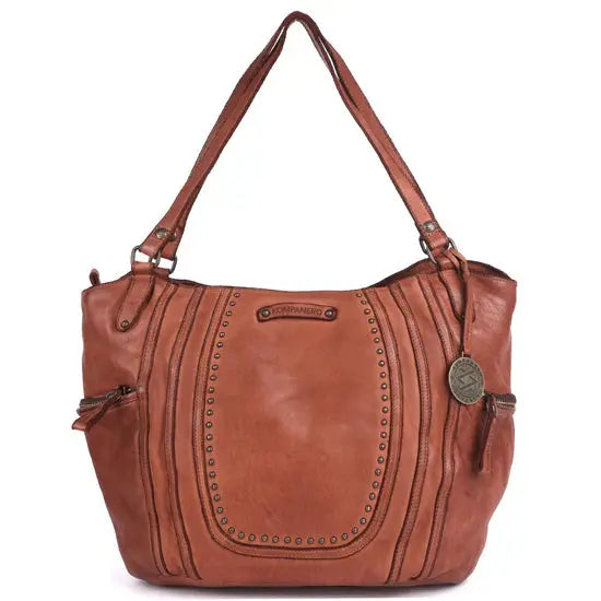 Lucy - The Handbag - Mustard and Cognac Kompanero