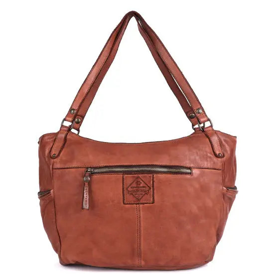 Lucy - The Handbag - Mustard and Cognac Kompanero