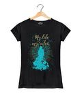 My Life My Rules - Graphic T-Shirt – Black - 100% Cotton Offbeat