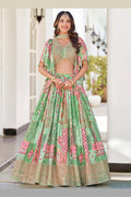 ulticolour Pastel Patchwork Lehenga for Festive Wear PR