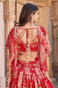 Trendy Patchwork Lehenga Choli with Modern Blouse Design PR