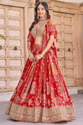Trendy Patchwork Lehenga Choli with Modern Blouse Design PR