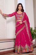 Elegant Indian Ethnic Wear Lehenga with Pink Design PR