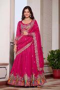 Elegant Indian Ethnic Wear Lehenga with Pink Design PR