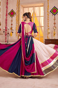 Traditional Mirror-Work Lehenga Choli – Multi Colour Kutchi Embroidered Ensemble PR