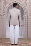 Grace in Every Thread: Onion-Coloured Charm Jacket PR