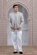Men’s Ethnic Party Jacket – Grey Colour Edition PR