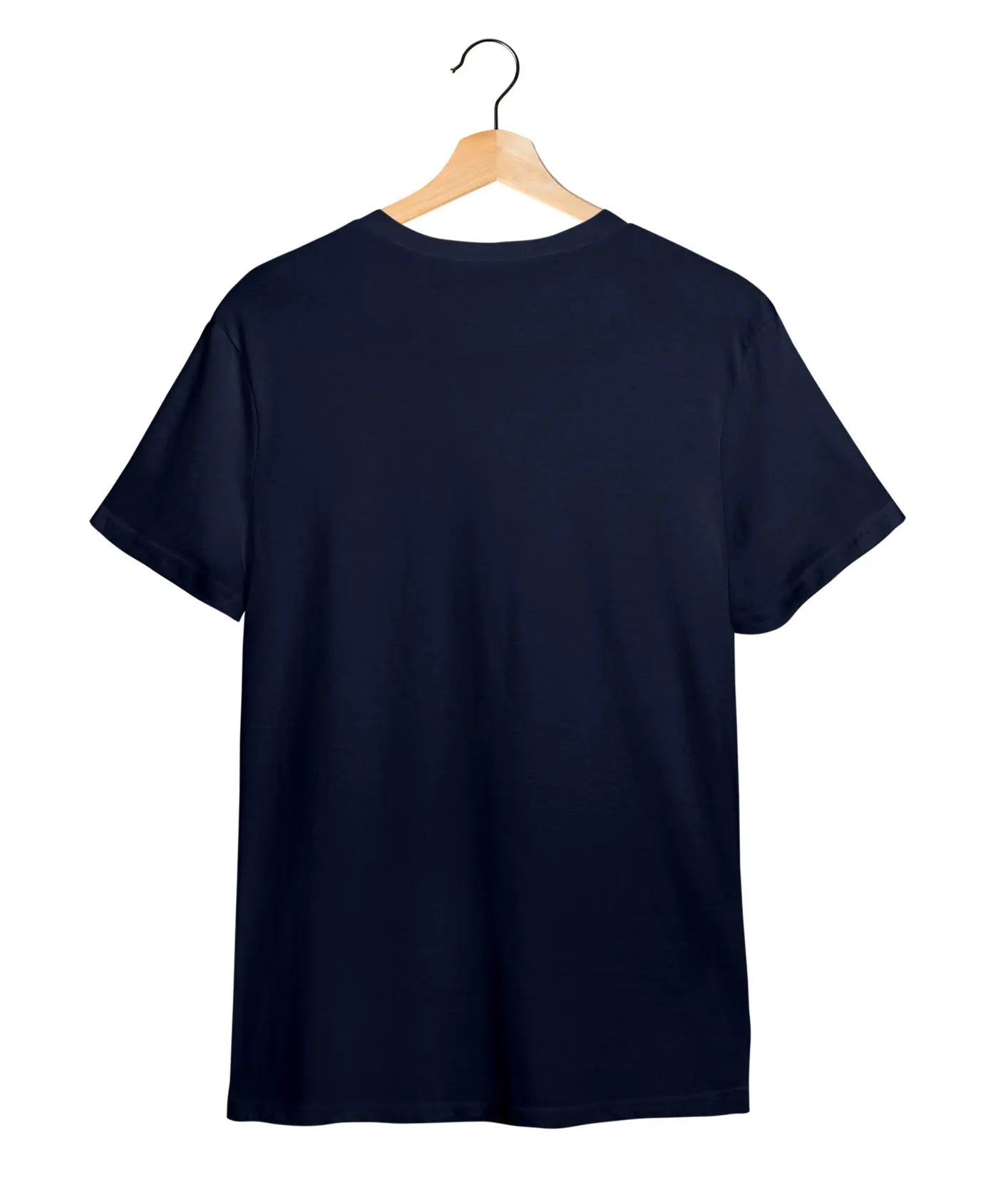 "Right Thoughts" Printed T-Shirt – Premium Round Neck - Navy Blue - 100% Cotton Offbeat