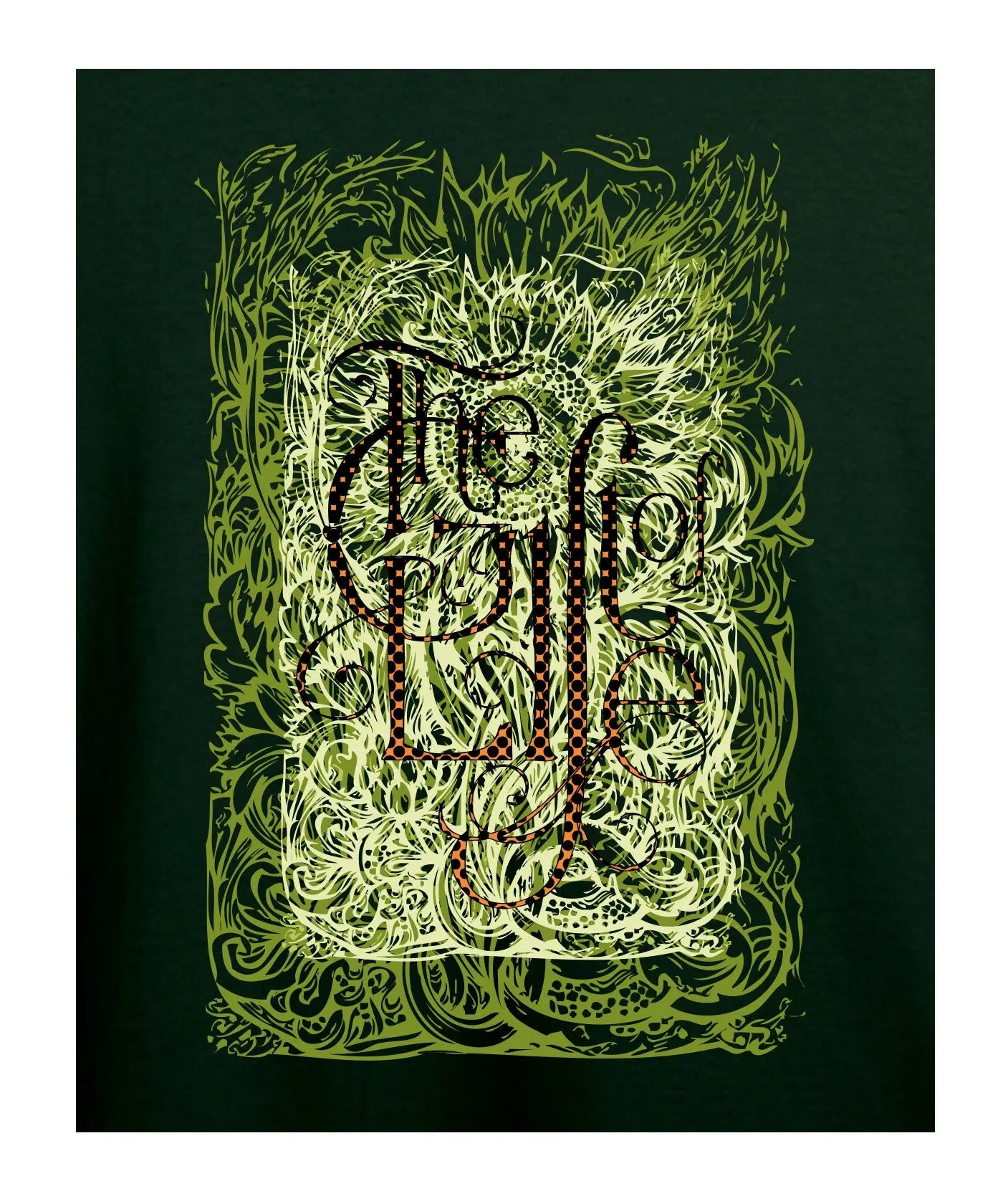 The Gift Of Life - Women’s T-Shirt – Premium Round Neck - Green - 100% Cotton Offbeat