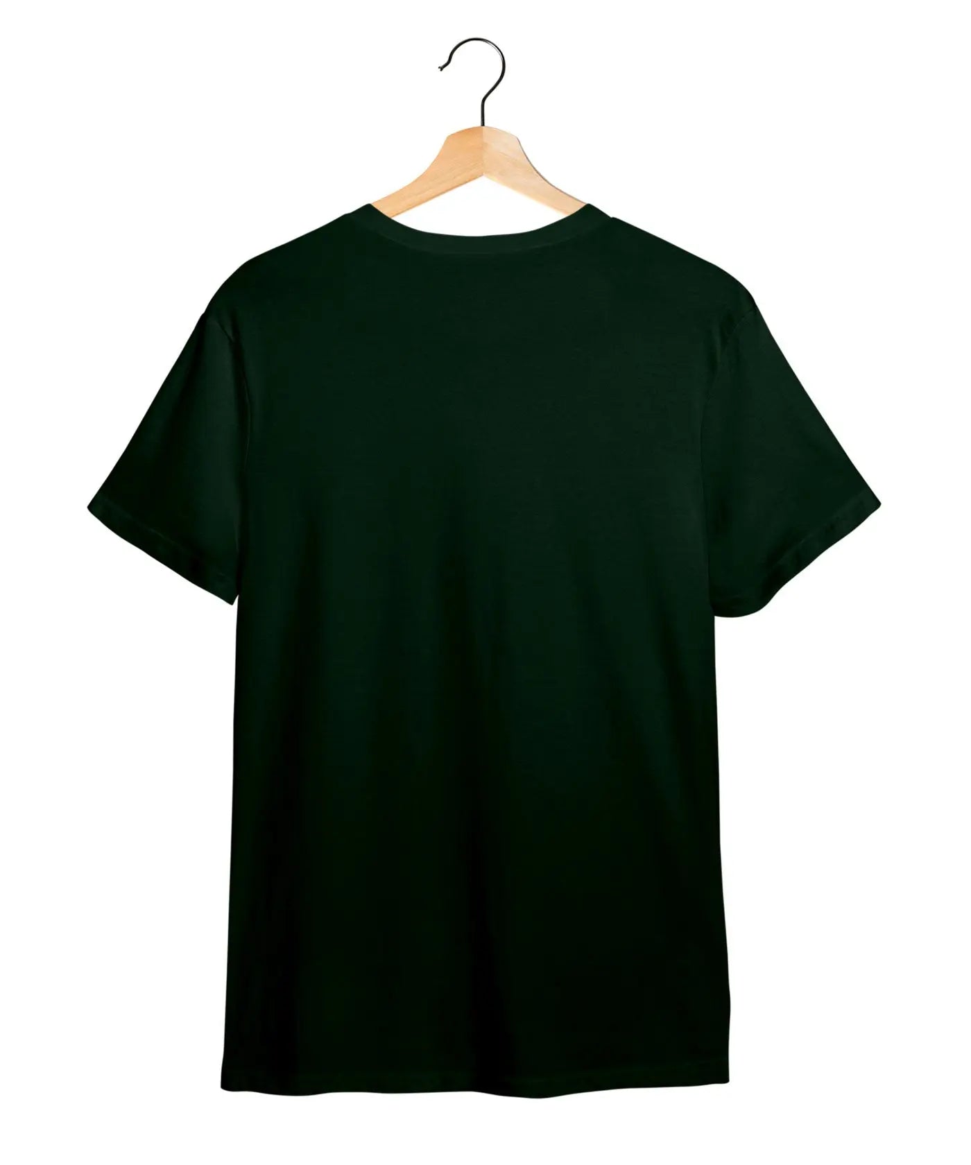"Thinking Cap" Printed T-Shirt – Premium Round Neck - Black & Bottle Green - 100% Cotton Offbeat