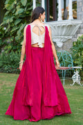 Off White Pure Simar Tissue silk Lehenga Choli for Navratri Festival RTI
