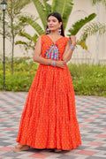 Ivory Halter Maxi Dress with Vibrant Embroidered Bodice (Copy) RTI