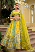Yellow Embroidered Lehenga Set – Wedding & Festive Wear RTI