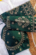 Women’s Heavy Embroidered Designer Saree Blouse – Padded - Bridal & Partywear RB