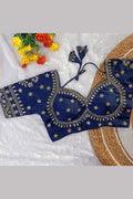 Women’s Heavy Embroidered Designer Saree Blouse – Padded - Bridal & Partywear RB