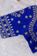 Women’s Heavy Embroidered Designer Saree Blouse – Padded - Bridal & Partywear RB