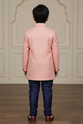 Designer Boys Pink Kurta Pajama – Elegant Festive Wear RTI