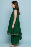 Girls Green Anarkali Suit – Ethnic Party & Festival Dress RTI