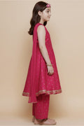 Elegant Pink Anarkali Dress for Girls – Traditional Party Wear RTI