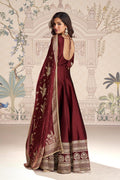 Traditional Maroon Lehenga Choli with Dupatta | UK Online RTI