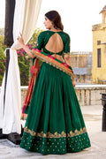 Designer Green Lehenga Set | Festive & Wedding Outfit RTI