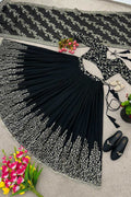 Classic Black Sequins Embroidered & Party Wear Lehenga Beats RTI
