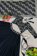 Classic Black Sequins Embroidered & Party Wear Lehenga Beats RTI