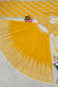 Yellow Embroidered Lehenga Vibes Festive & Party Wear RTI