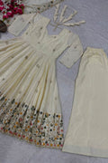 Majenta Organza Salwar Suit – Festive Wear Outfit | Top & Bottom (Copy) SOU