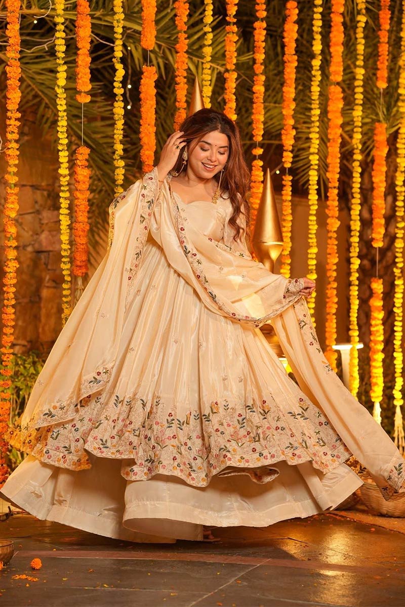 Majenta Organza Salwar Suit – Festive Wear Outfit | Top & Bottom (Copy) SOU