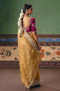 Beige Party Wear Saree UK | Designer Embroidery Saree for Women RTI