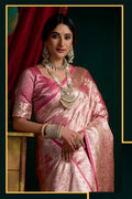 Orange Designer Saree UK | Floral Embroidered Border & Elegant Festive Saree (Copy) RTI